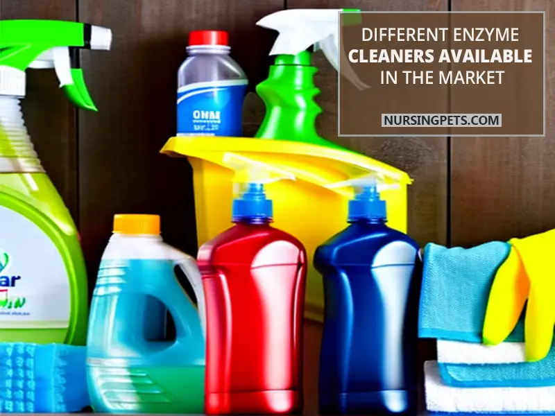 Different enzyme cleaners available in the market